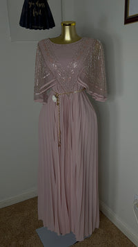 Thumbnail for Embroidery Pleated Dress