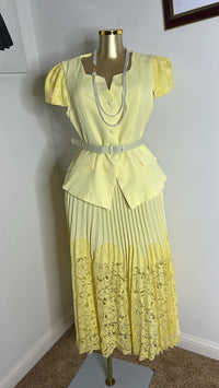 Thumbnail for Plated Skirt With Jacket