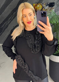 Thumbnail for Stylish Ladies Long Sleeve Sweater