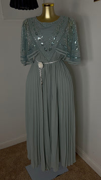 Thumbnail for Embroidery Pleated Dress
