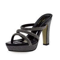 Thumbnail for Rhinestone woman’s pumps shoe