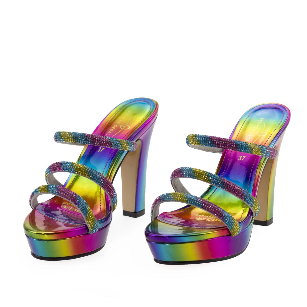 Rhinestone woman’s pumps shoe