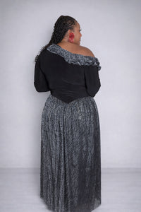 Thumbnail for Elegance One-Shoulder Pleated Dress