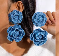 Thumbnail for Big Flower Drop Earrings