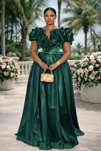 Thumbnail for Funmi Ruffle Ball Dress