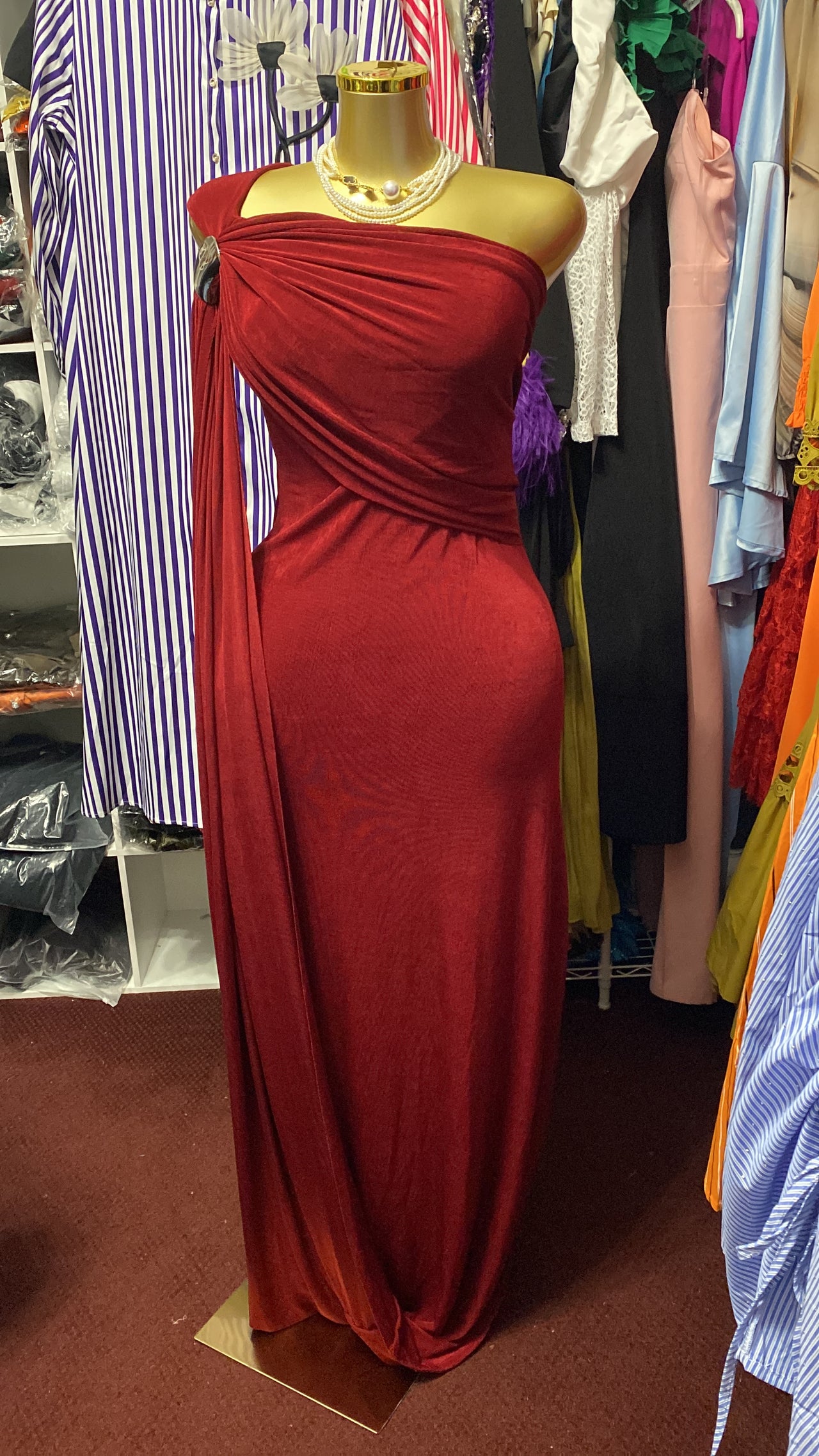 Lycra Single Hand Dress