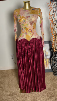 Thumbnail for Mesh Pleated Ladies Dress