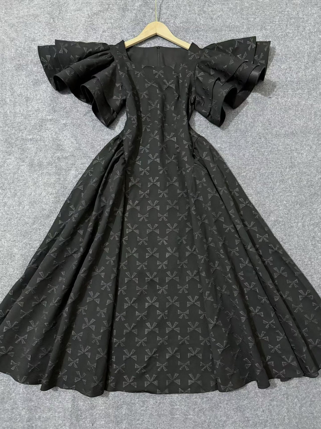 Embroidered Midi Dress