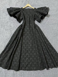 Thumbnail for Embroidered Midi Dress