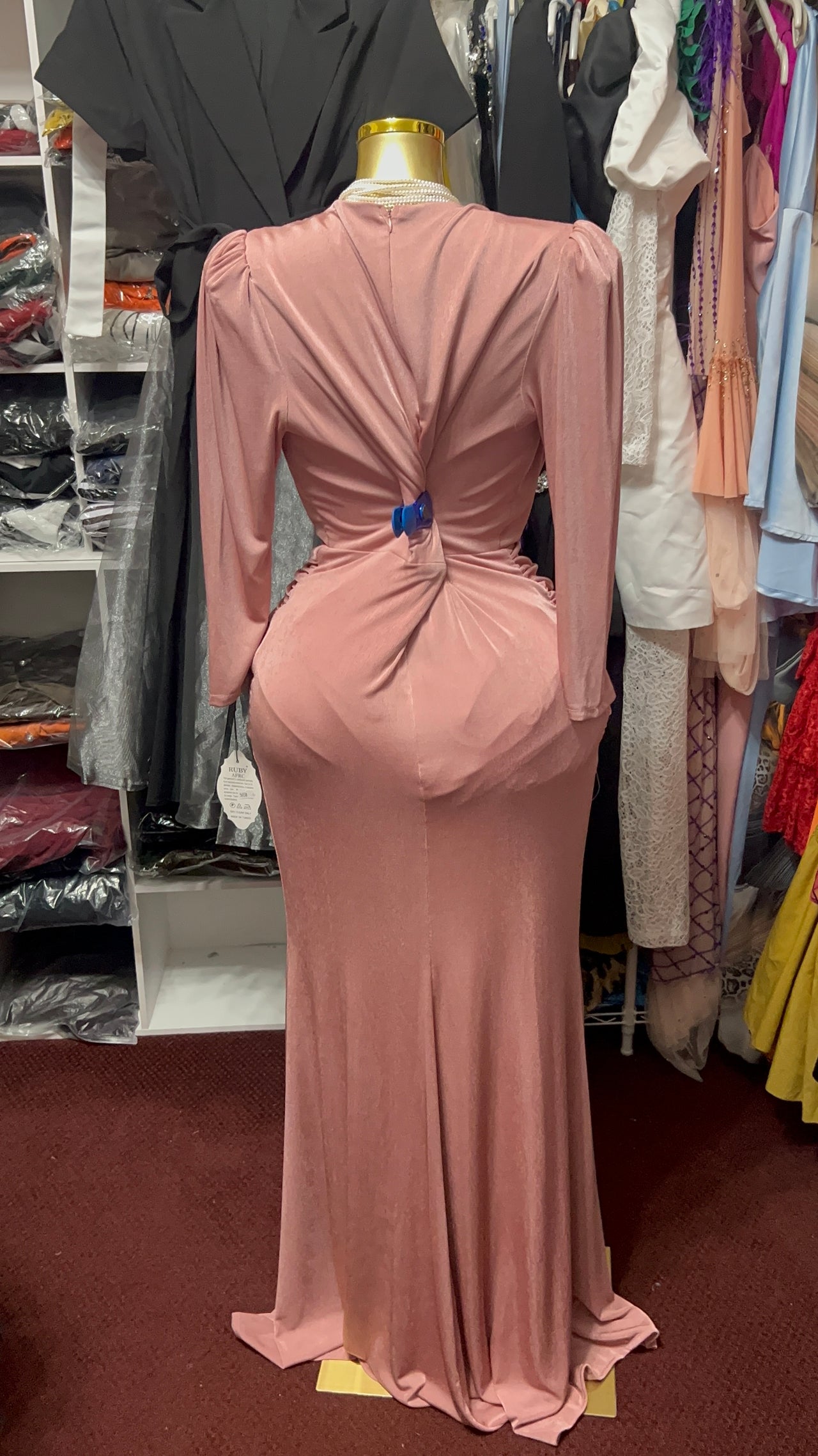 Beaded Lyra  Luxury Dress