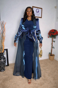 Thumbnail for Luxury Brocade Kimono Dress