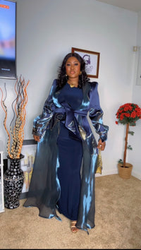 Thumbnail for Luxury Brocade Kimono Dress