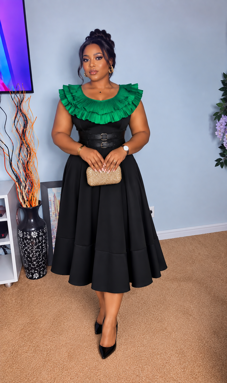Belted Madi Dress