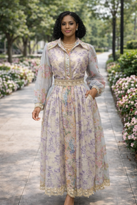 Thumbnail for Two Pieces Skirt and blouse