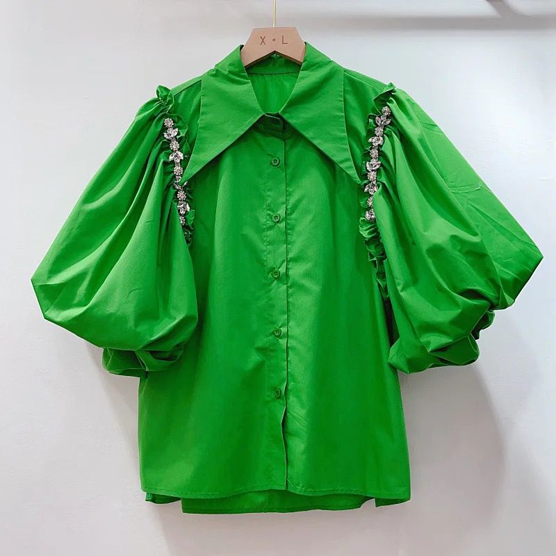 vintage Puff Hand Shirt